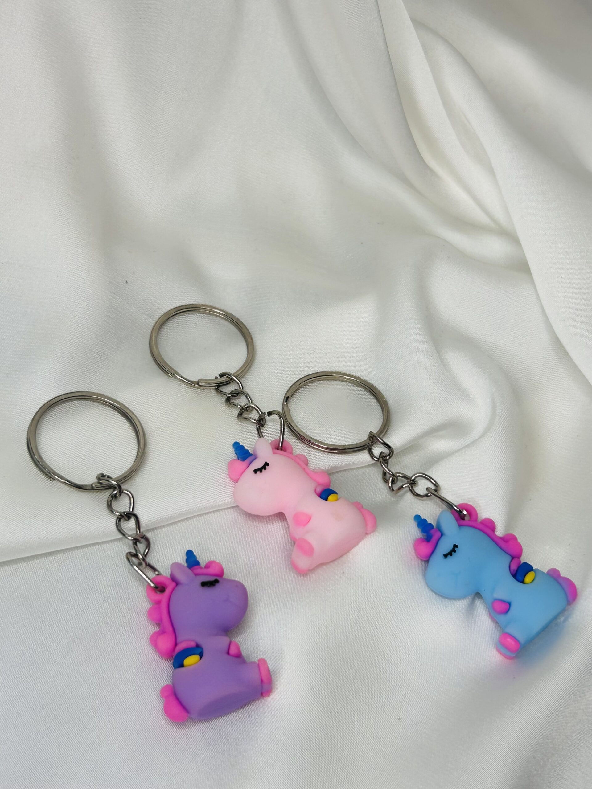 Unicorn Charm Keychains – Tiny but Adorable!