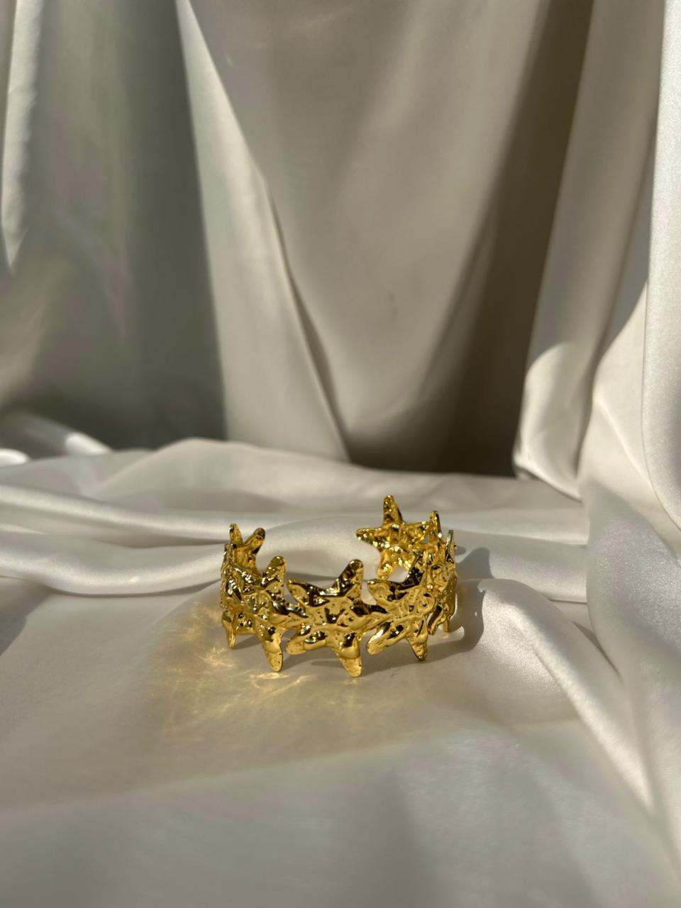 Golden Stainless Steel Hand Cuff