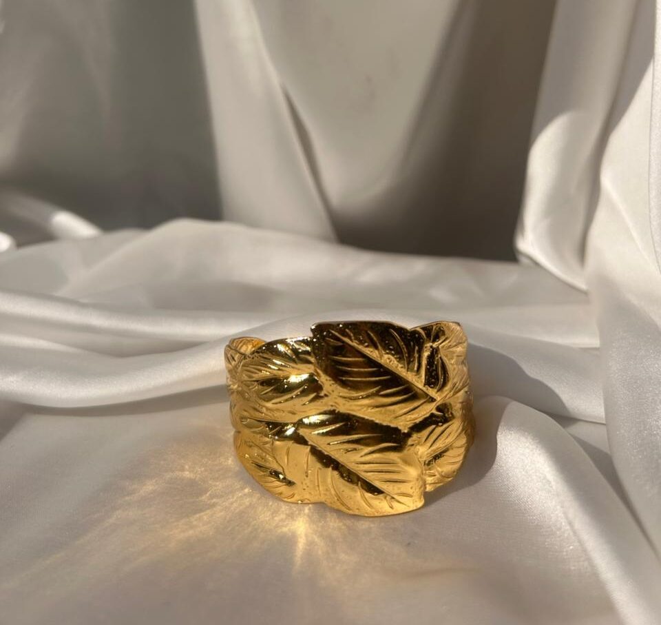 Gold Hand Cuff