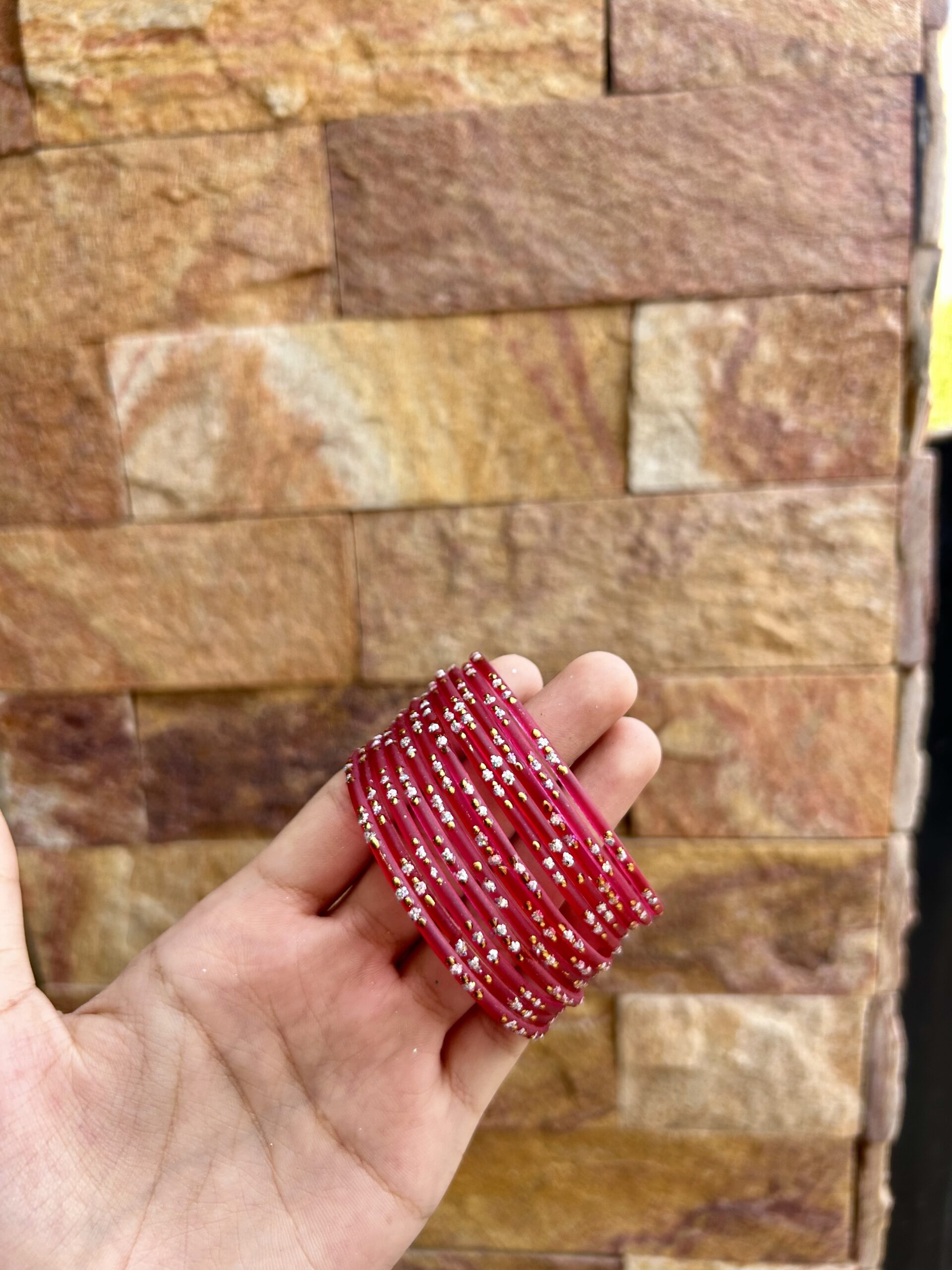 Bangles(Viral Indian Chooriyan) Red