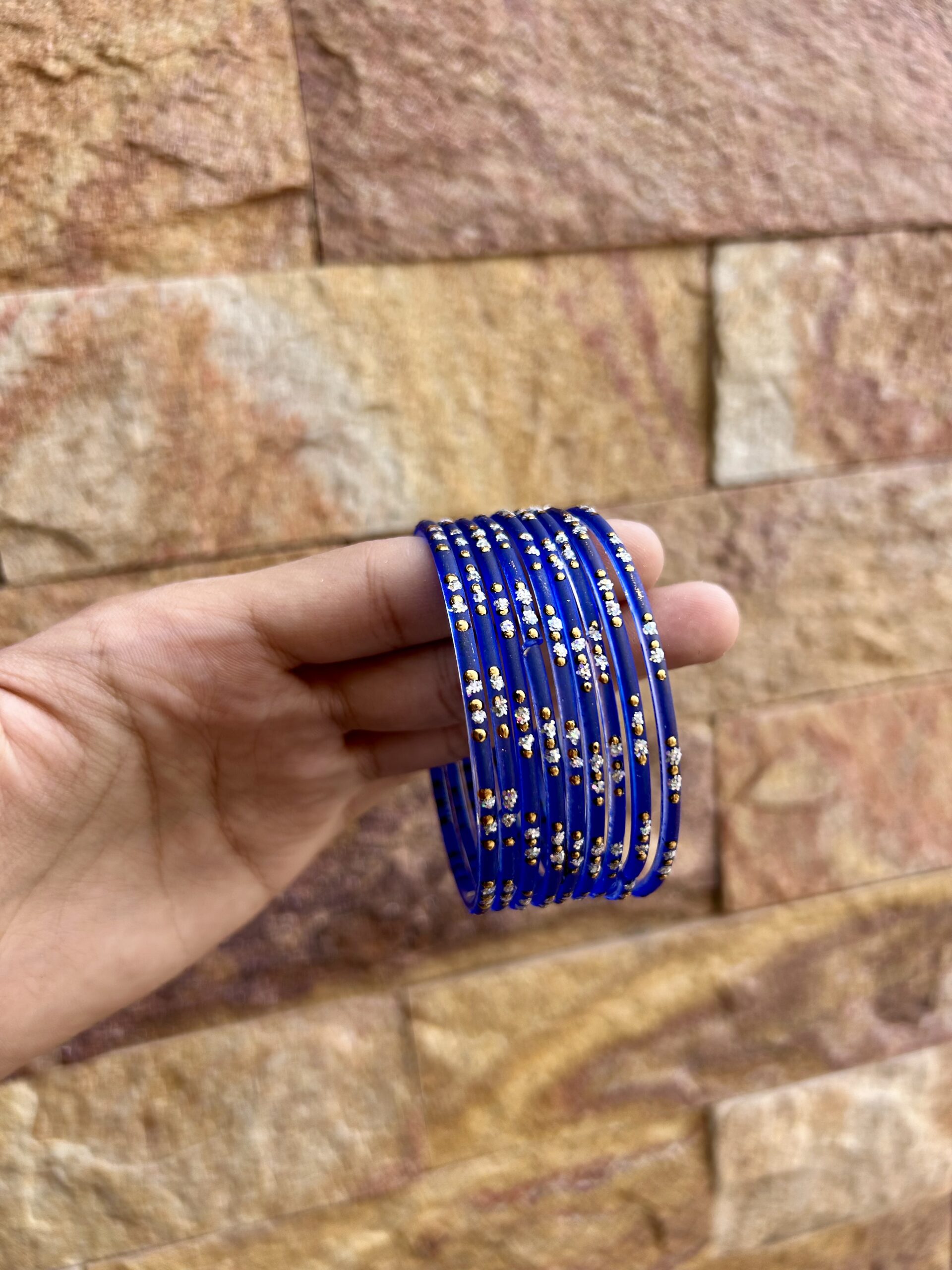 Bangles(Viral Indian Chooriyan) Blue