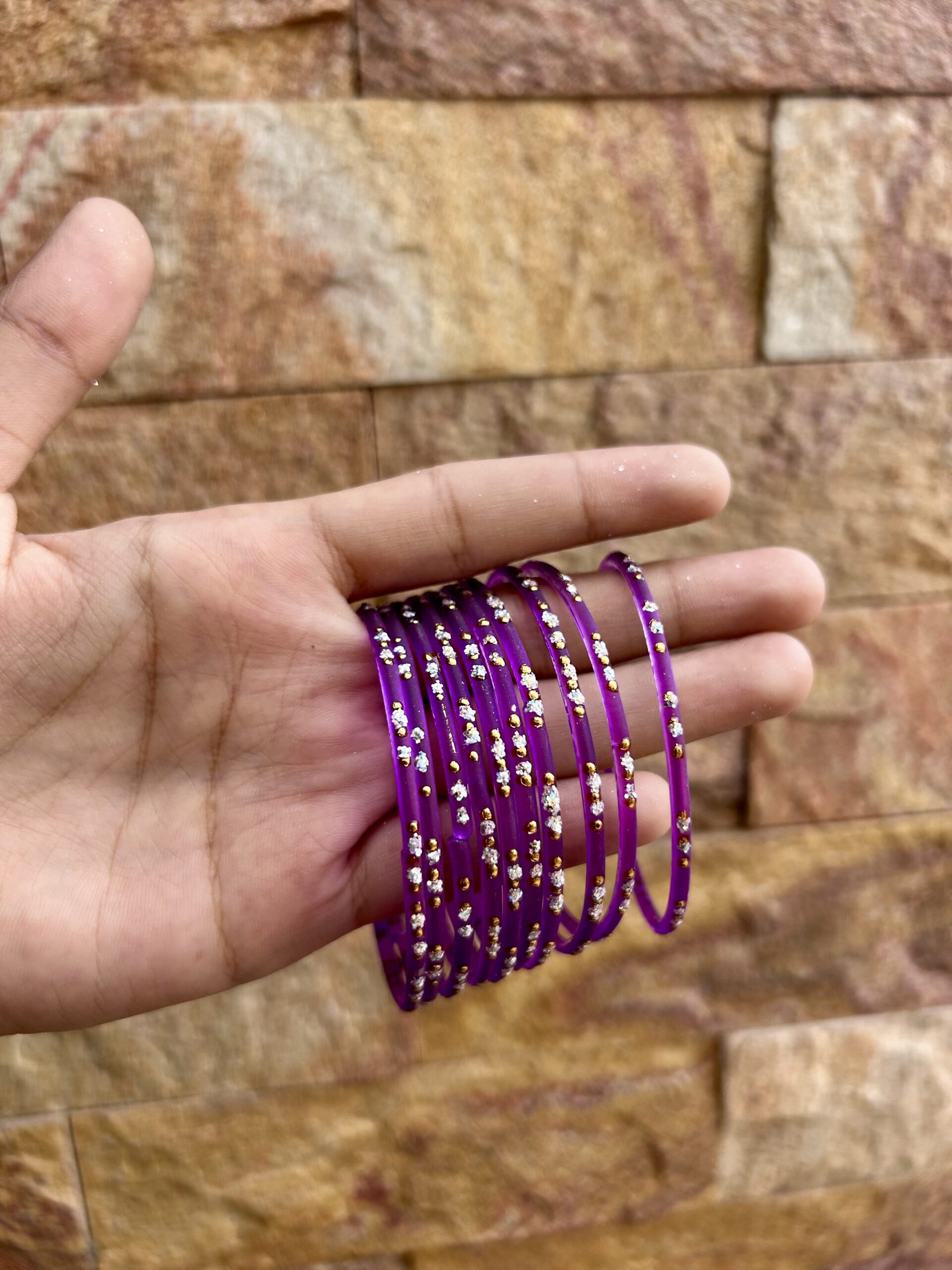 Bangles(Viral Indian Chooriyan) Purple