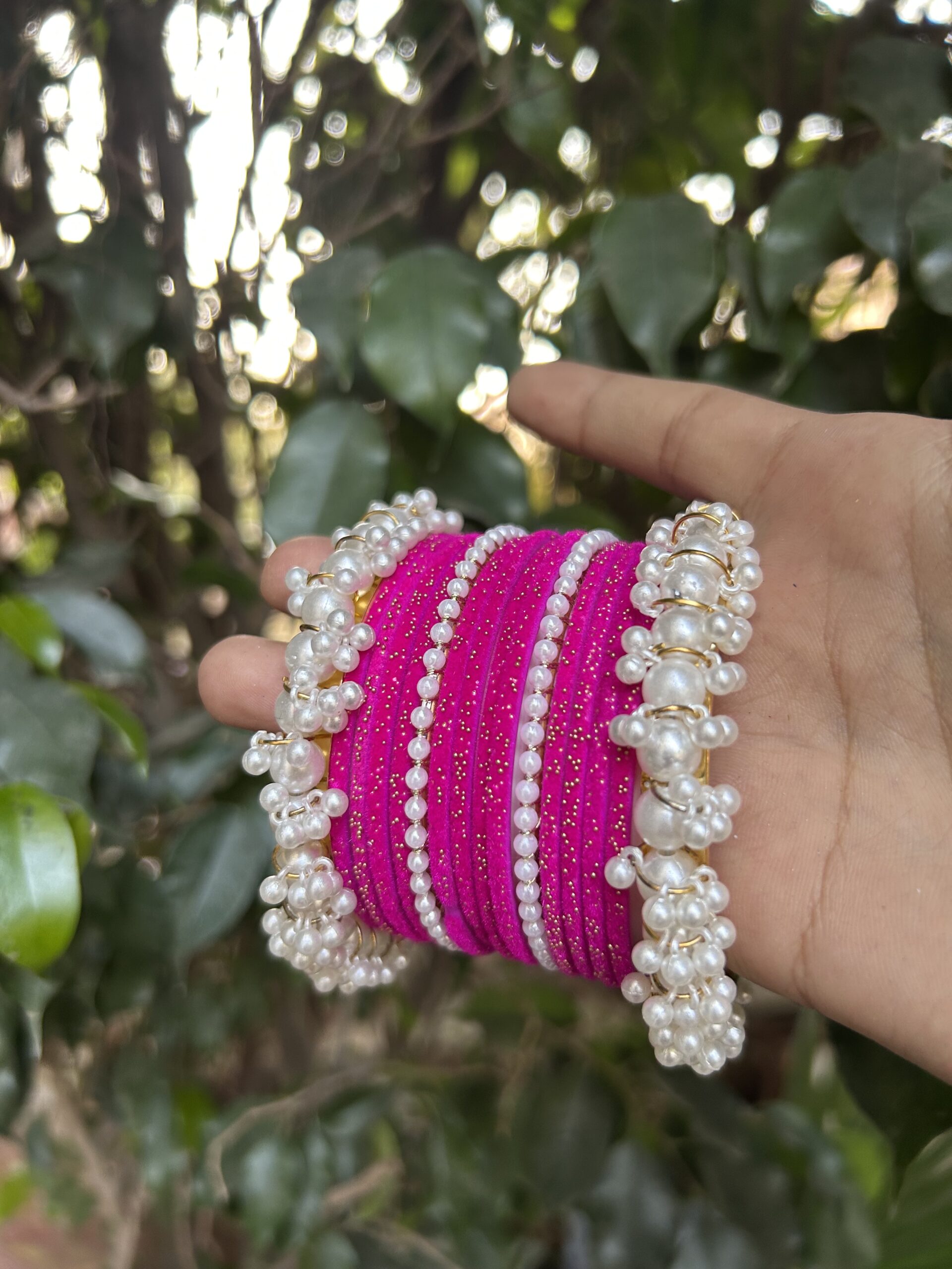 Bangles Set Pink