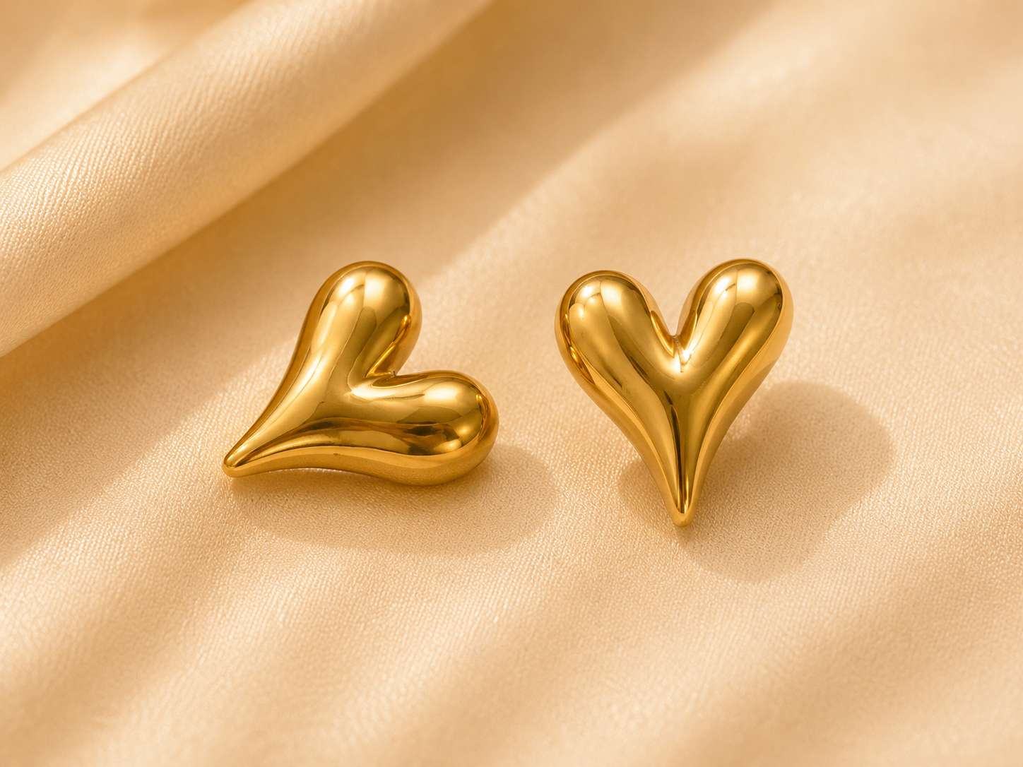 Heart Studs